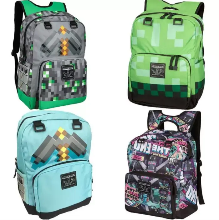 Mochila escolar de MINECRAFT Yaloveo.es