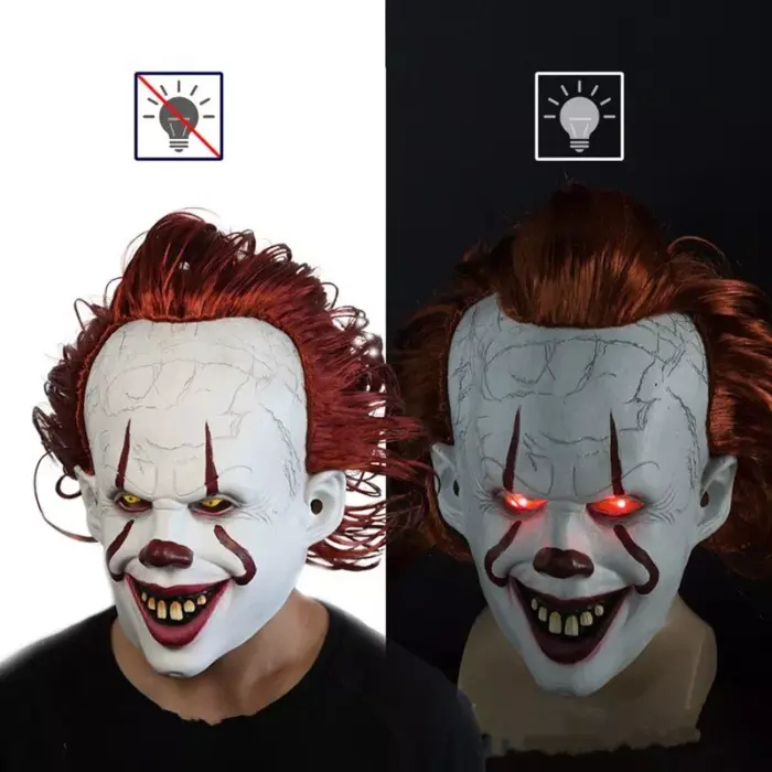 Máscara de Halloween Pennywise IT - Imagen 2