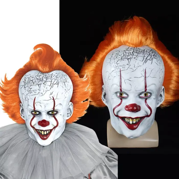 Máscara de Halloween Pennywise IT - Imagen 4