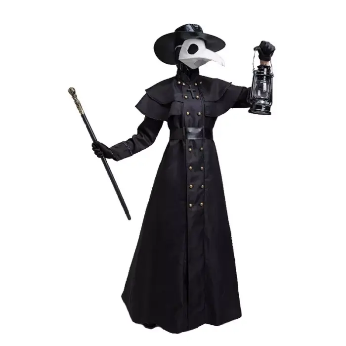Disfraz de peste negra para Halloween - Imagen 2