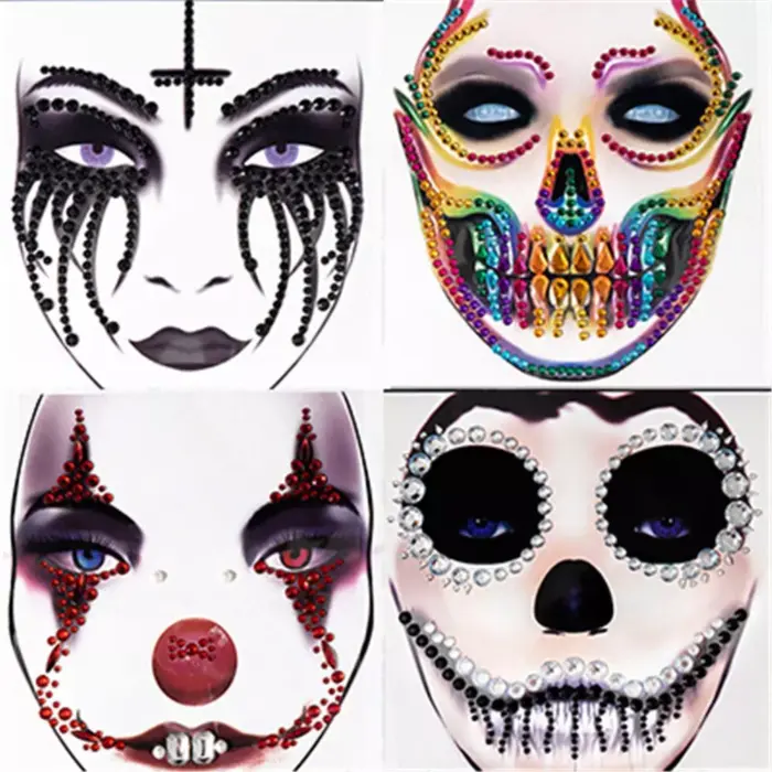 maquillaje de calavera para halloween Yaloveo.es