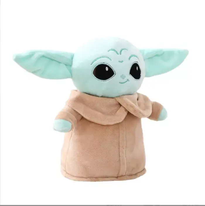 Peluche bebe Yoda Grogu Mandaloriano - Imagen 5