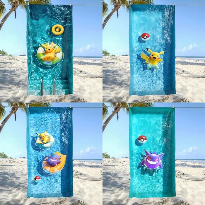 Toallas de Playa Pokemon