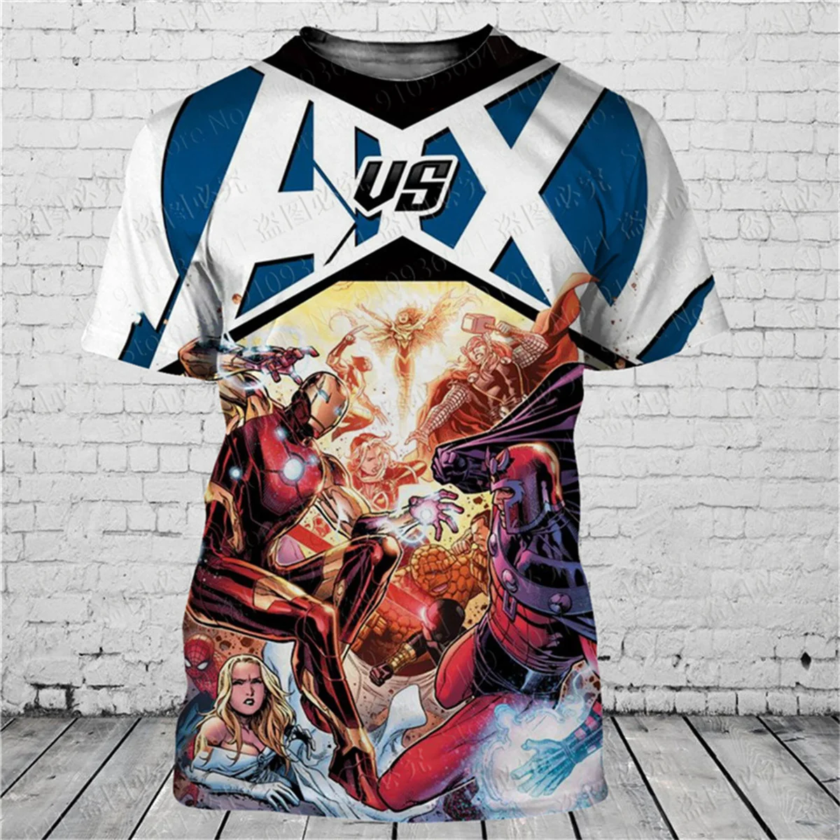 Camiseta 3D cartoon hombre verano manga corta - Imagen 6