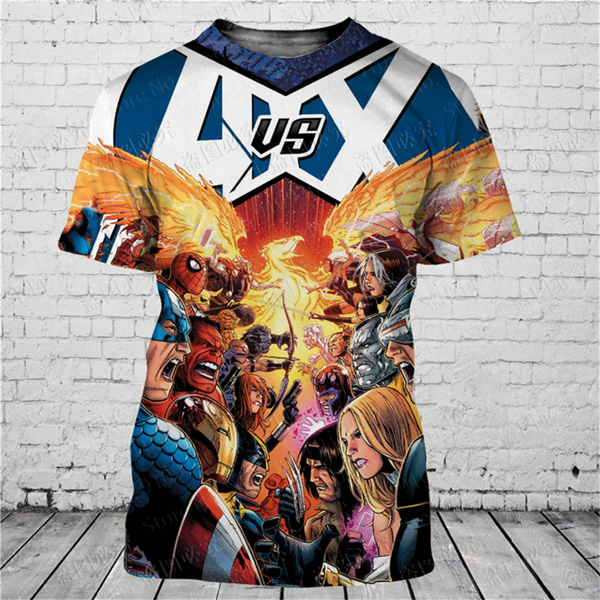 Camiseta 3D cartoon hombre verano manga corta - Imagen 3