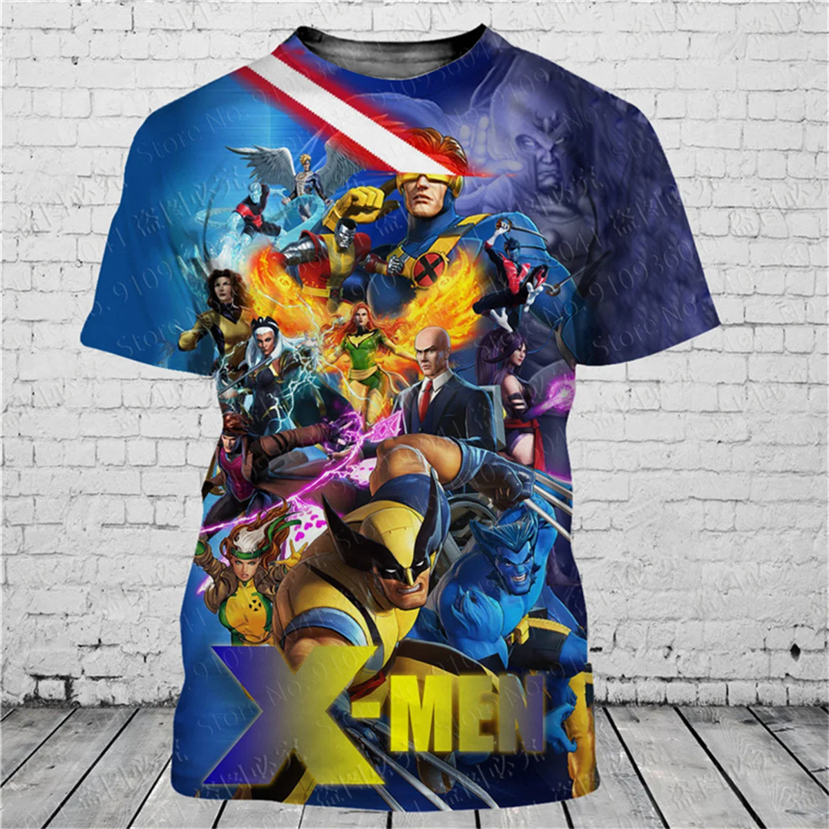 Camiseta 3D cartoon hombre verano manga corta - Imagen 2