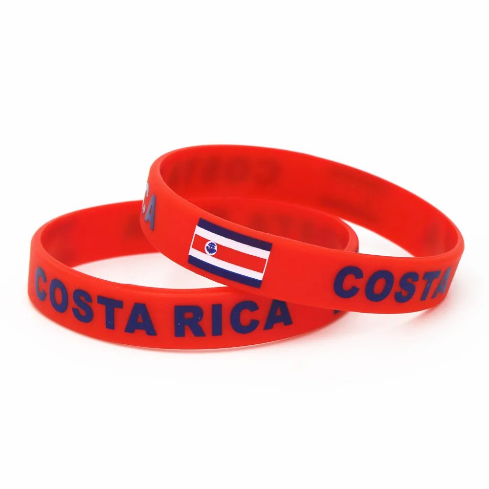 Pulsera bandera país fútbol - silicona elástica ajustable - Imagen 5