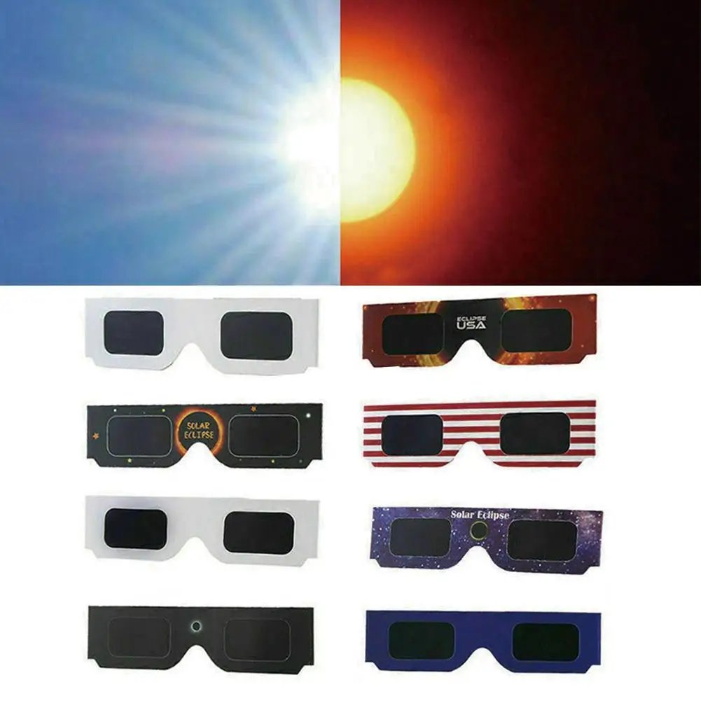 Gafas Eclipse Solar Seguras Anti-UV para Observación - Imagen 6