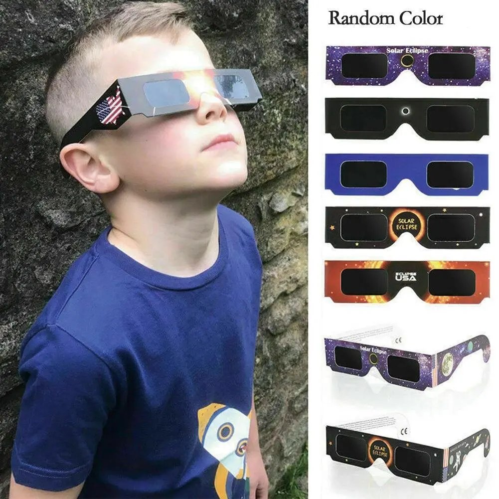 Gafas Eclipse Solar Seguras Anti-UV para Observación - Imagen 2