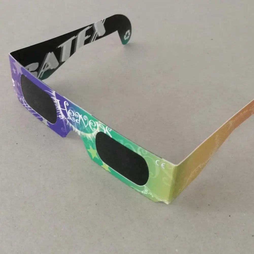 Gafas Eclipse Solar Seguras Anti-UV para Observación - Imagen 3