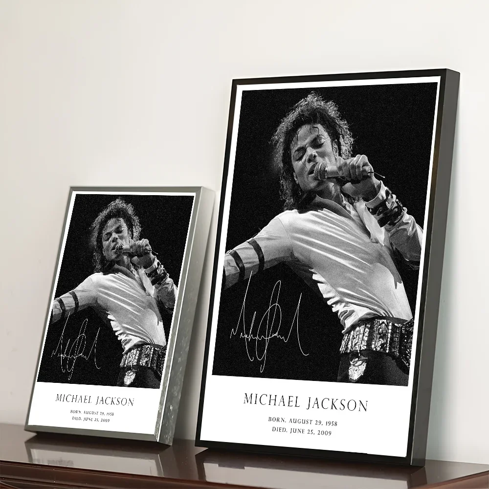 Póster Michael Jackson Decoración Pared Canvas HD - Imagen 8