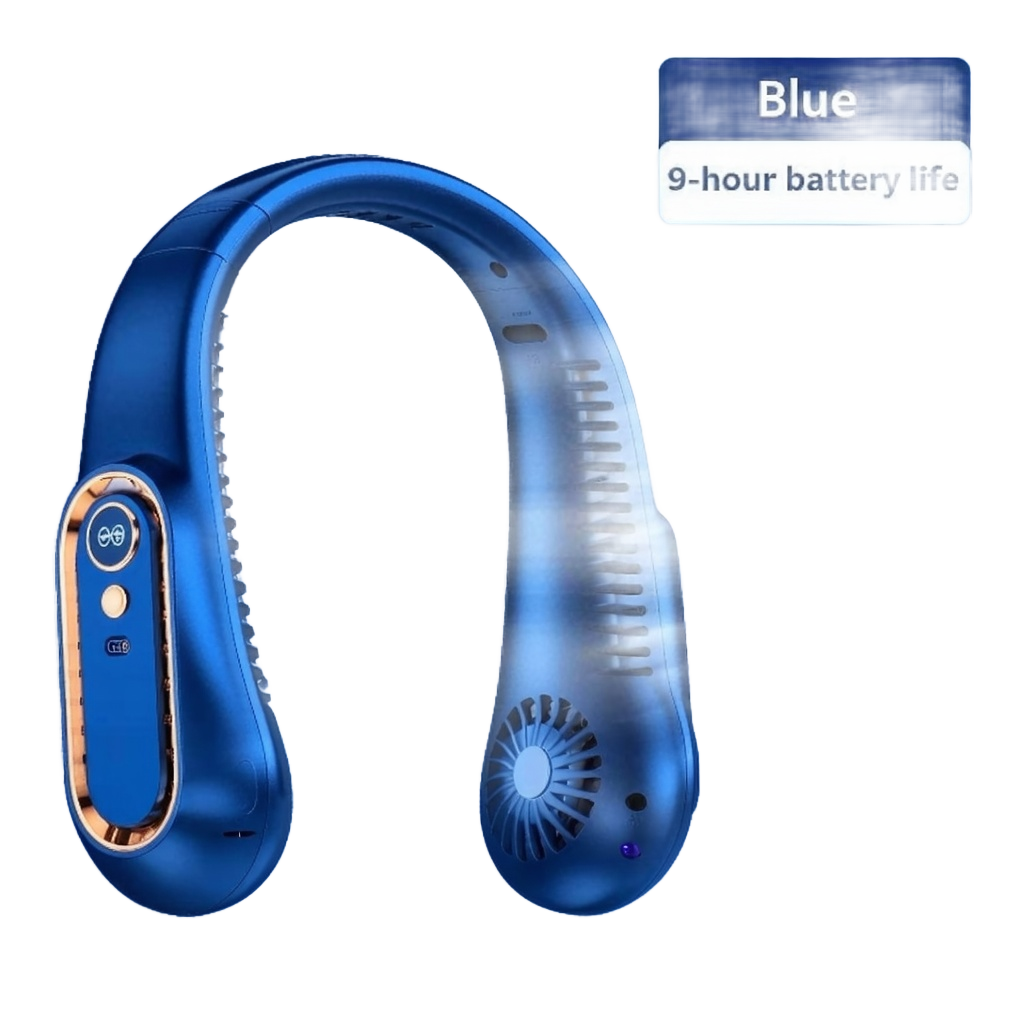 Ventilador Cuello Recargable Portátil Sin Aspas 8000mAh - Imagen 2