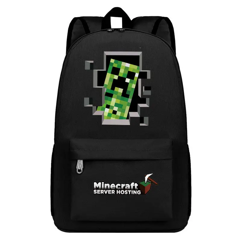Mochila Minecraft infantil Enderman Creeper grande capacidad - Imagen 11
