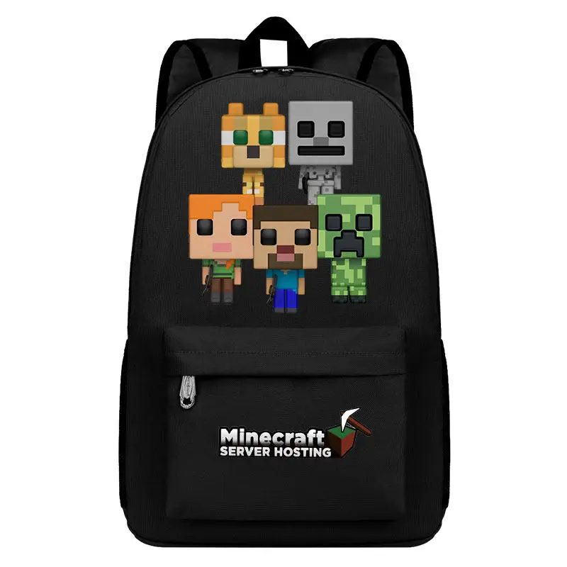 Mochila Minecraft infantil Enderman Creeper grande capacidad - Imagen 13
