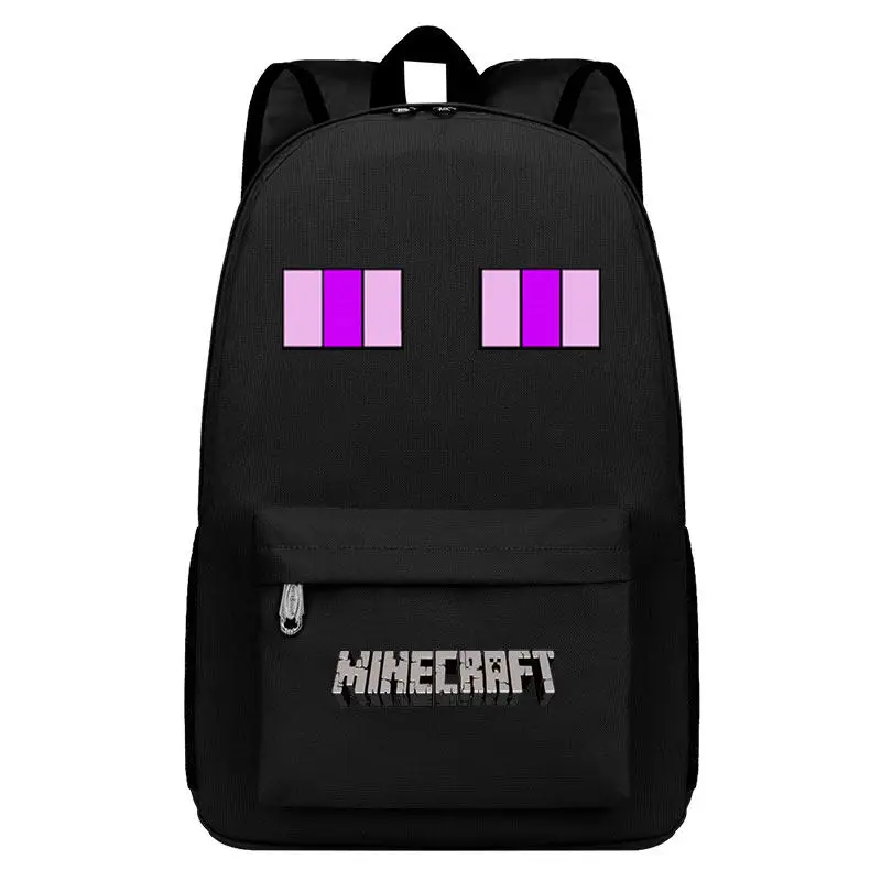 Mochila Minecraft infantil Enderman Creeper grande capacidad - Imagen 14