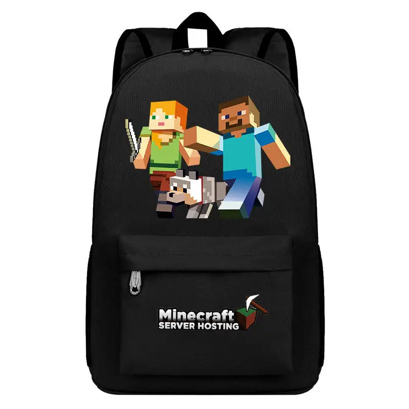 Mochila Minecraft infantil Enderman Creeper grande capacidad - Imagen 15