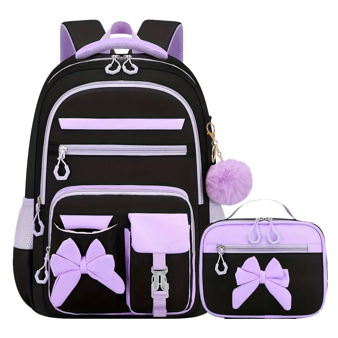 purple lunch bag